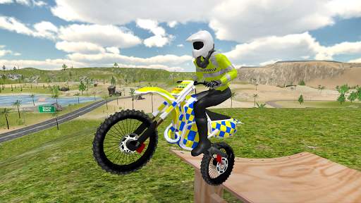 Police Bike Chase City Driving screenshot 2