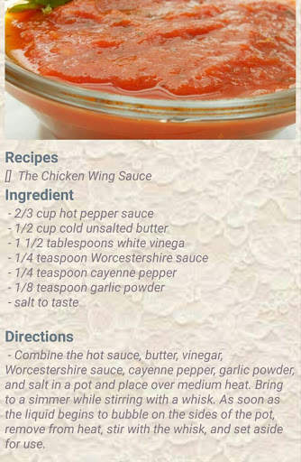 Delicious Sauce Recipes Offline App screenshot 5