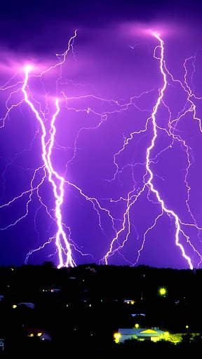 Thunder Storm Lightning APUS Live Wallpaper screenshot 5