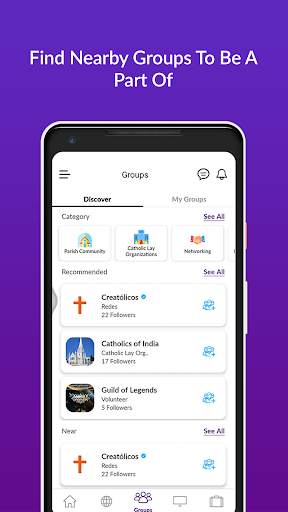Catholic Connect - Catholic Social Networking App screenshot 4