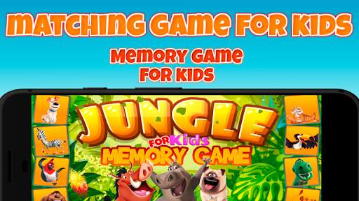 Animals memory game for kids. Matching game. screenshot 1