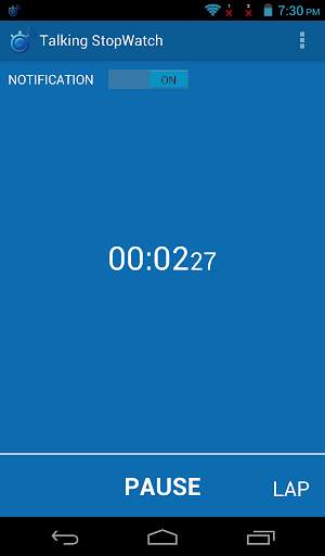 Talking Stopwatch screenshot 7