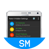Note 4 Hidden Settings أيقونة