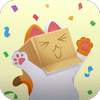 Puss In Box Sticker for Facebook