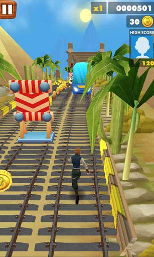 Subway Santa Run Surf screenshot 8