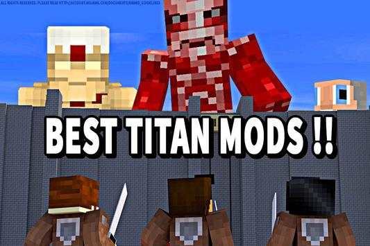 Mod Titans For MCPE screenshot 1