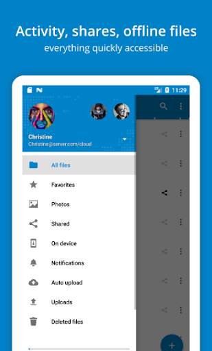 Nextcloud 3 تصوير الشاشة