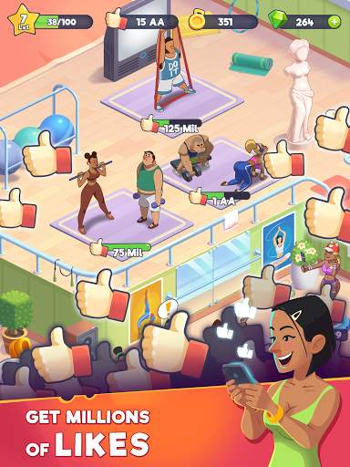 Gym Bunny - Idle clicker game screenshot 11