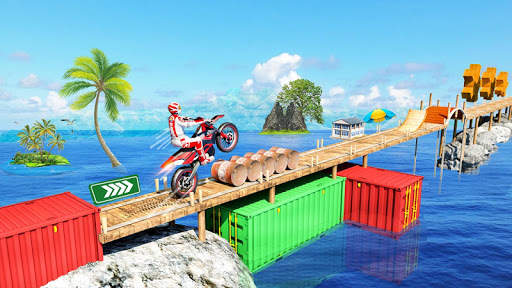 Crazy Bike Stunt Racing - Offline Motorcycle Games screenshot 2