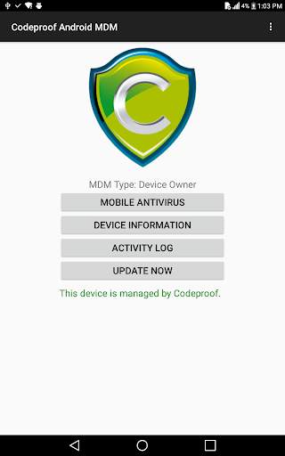Codeproof MDM for Android screenshot 5