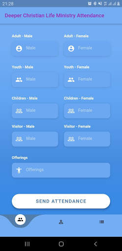 DCLM Attendance screenshot 3