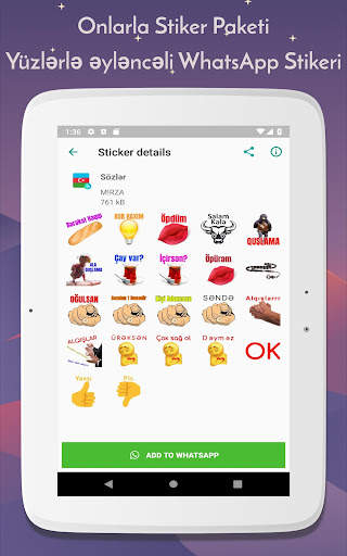 Azerbaijan Stickers screenshot 19