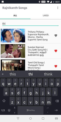 Rajinikanth Tamil Video Songs screenshot 3