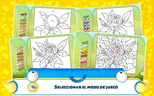 Colorear por números - Flores screenshot 18