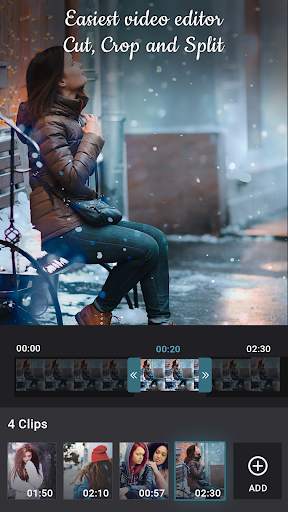 Sad video maker, sad video status screenshot 1