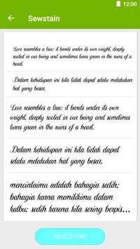 Stylish Fonts 4 تصوير الشاشة