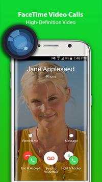 Facetime face Dial Calls 6 تصوير الشاشة