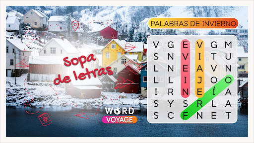Word Voyage: Sopa de Letras screenshot 8