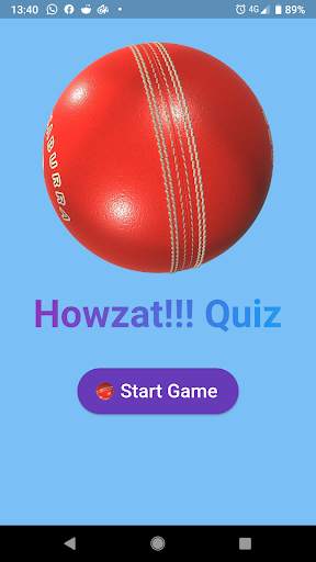 Howzat - Cricket Quiz screenshot 1