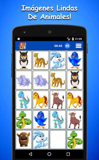 Juego De Memoria De Animales Para Niños screenshot 1
