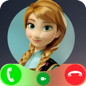 Fake Call From Anna icon