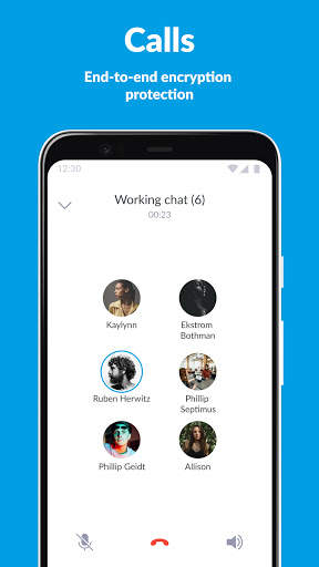 AEGEES messenger – chat, audio call and text screenshot 3