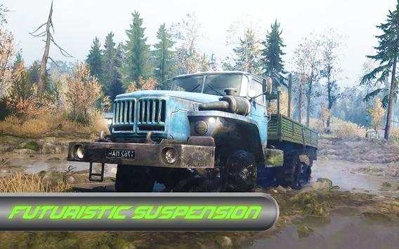 Offroad Trucker : Muddy Tracks Cargo Transport 3D screenshot 4
