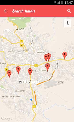 Zuret: Addis Ababa Places Map screenshot 4