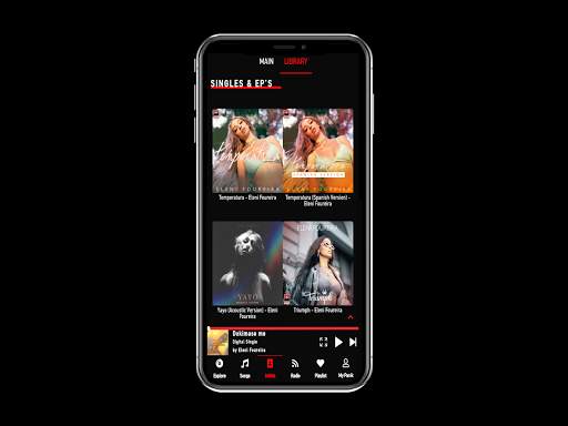 Panik Music App screenshot 3