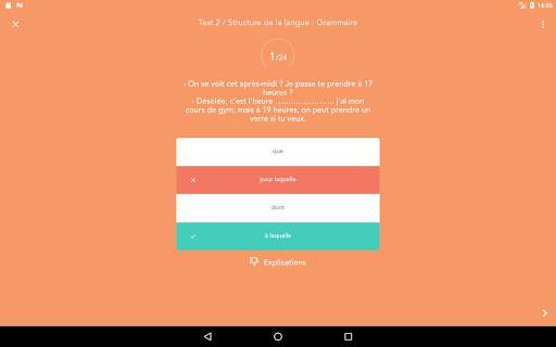TCF - Test de Connaissance du Français screenshot 7