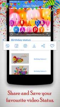 Birthday Video Status screenshot 4