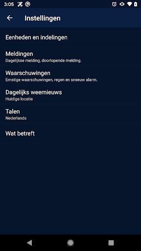 Weer Realtime voorspelling screenshot 6