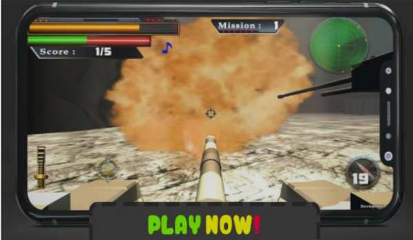 Tank Shooter - Classic Army war Game screenshot 7