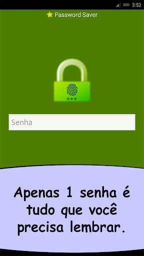 Password Saver: fácil e seguro screenshot 1