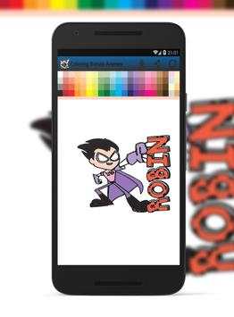 Coloring Teen Titan Go screenshot 1