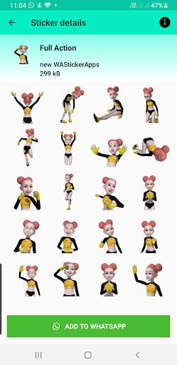 moving stickers for whatsapp - animated stickers screenshot 5