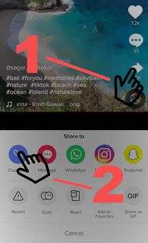 TikTok video downloader - wrong link issue fixed screenshot 1