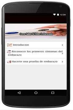 Como Saber Si Estas Embarazada screenshot 3