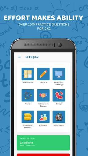 PRACTICE QUESTIONS FOR CXC CSEC  - Schquiz screenshot 1