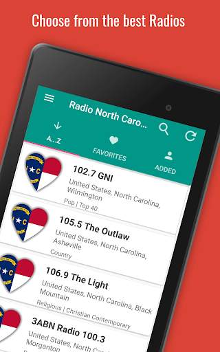 📻 🇺🇸 North Carolina Radio screenshot 8