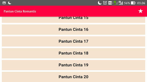 Pantun Cinta Remaja Romantis screenshot 11