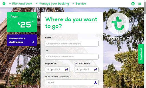Transavia - Flash Deals screenshot 2
