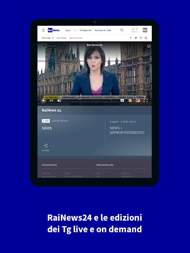 RaiNews screenshot 8