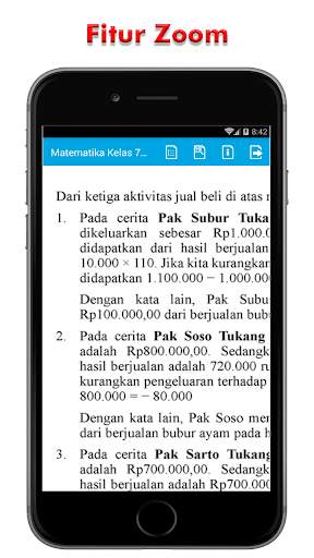 Buku Matematika Kelas 7 Semester 2 Kurikulum 2013 screenshot 4