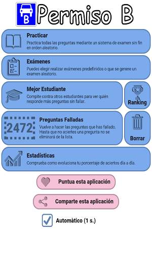 Examen coche B conducir España 8 تصوير الشاشة