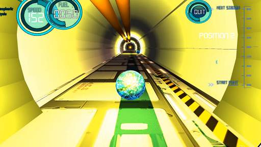 Space Ball Run 2077 6 تصوير الشاشة