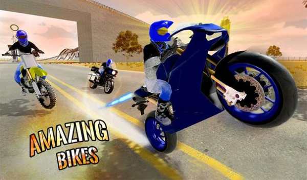 Crazy Bike Rider Stunt Race 3D screenshot 9