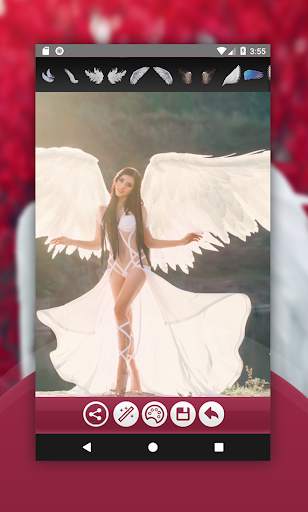 Angel Wings Photo Editor screenshot 2