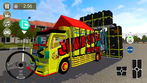 Truk Sound Simulator Indonesia screenshot 2