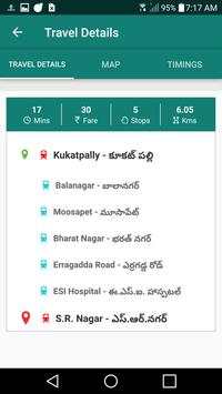 Hyderabad Metro Train App screenshot 3